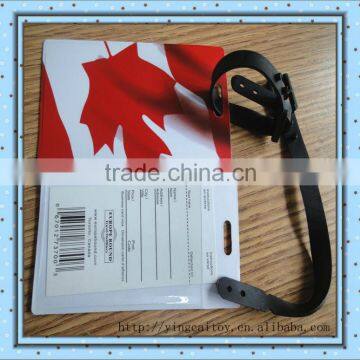 Licai292,pvc luggage tag,soft pvc luggage tag,pp luggage tag