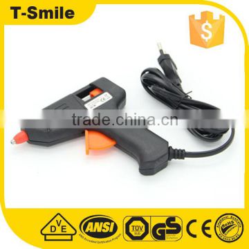 Electric hot melt glue gun with glue stick