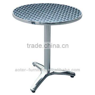 Garden outdoor aluminum alloy dining folding metal table frame