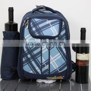 2016 popular picnic cooler backpack with tablewares and picnic blanket                        
                                                Quality Choice