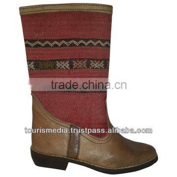 Handmade moroccan kilim boot size 37 n6 Wholesale