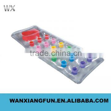 18 holes inflatable mat,inflatable water mat,inflatable floating mattress