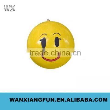 Inflatable Smiley Face Beach Ball With Custom Logo for Promotion