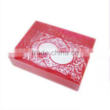 transparent shawls packaging plastic pp shawls box