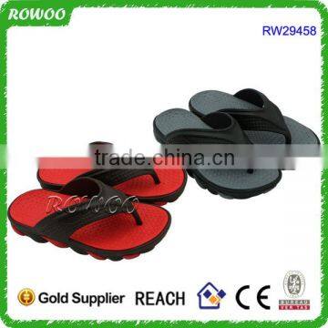 Durable Men Sport EVA injection Custom logo Thong Flip Flop Wholesale