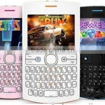 qwerty keyboard phones with flash 2.2 inch LCD