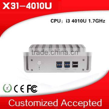 XCY Celeron C1037u Single Board Computer Mini Pc Computer X31-4010U 8G RAM 128G SSD With DDR3 1.35V Ram