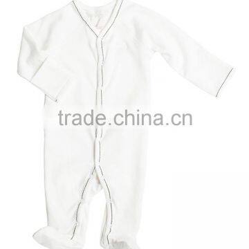 Wholesale Soft Cozy Long Sleeve Baby Organic Cotton Pajama