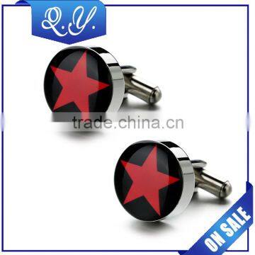 Men's Cuff Links Metal Uniform Cuff Links with New Designs China Wholesale