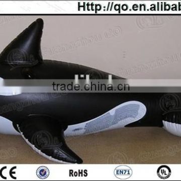 Promotional novely design animal toys giant inflatable whale