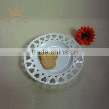 food safe ceramic round snack dish