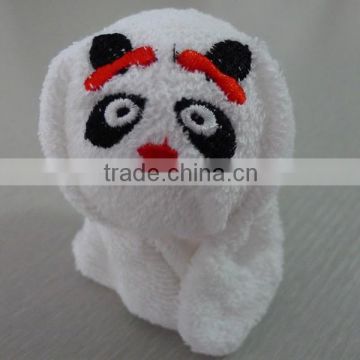 mini China panda cake towel gift box for birthday gift