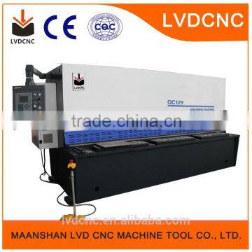 Anhui LVD-CNC professional QC12Y 8X3200 swing beam shears