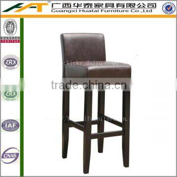 Dining chairs,Solid wood pub bar stool,cheap leather commercial bar stools