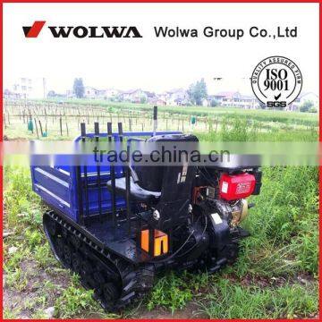 QNW-118, 1ton load diesel engine mini rubber tracked carrier