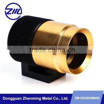 High quality customized indoor Lighting metal parts torch cover lathe parts