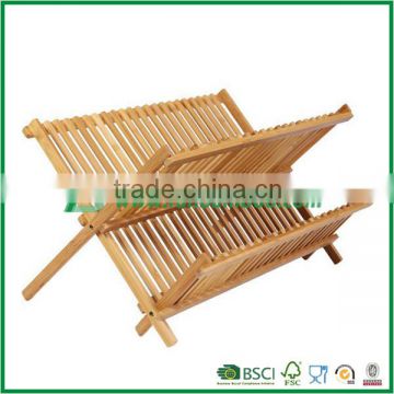 Fuboo Bamboo folding dish rack