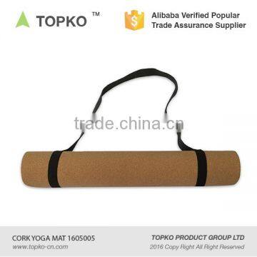TOPKO no Smell Natural Cork Yoga Mat Cork Surface TPE Yoga Mat photo-6