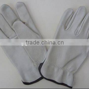 JS137CA/KA Cow Grain Glove,Safety Glove, cow leather driver glove