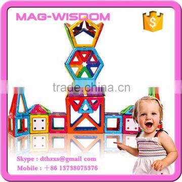 3D Magnetic Building Toys For Preschoolers 108PCS photo-4