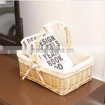 Storage Basket Wicker Basket Basket for Gift Food Basket