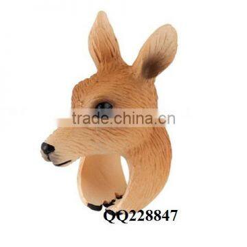 Animal Empire PVC Animal Ring Toys, Soft Plastic Wild Animal Ring Toy for Kids,pvc Animal Ring Toy QQ228846 photo-2
