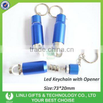 3 LED Light Aluminum Telescopic Opener Flashlight photo-5