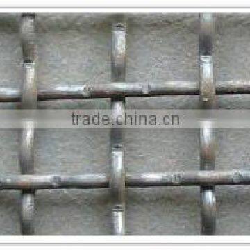 plain woven stainless steel crimped woven wire mesh factory