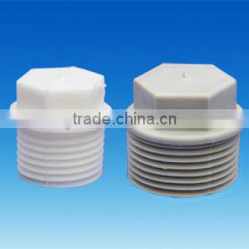 China Factory Cheap Plastic PVC male plug