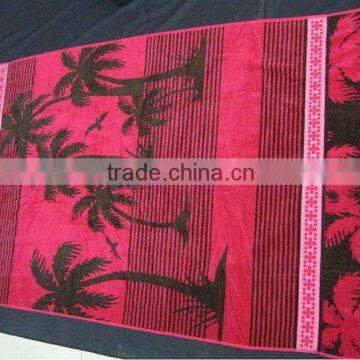 Jacquard promotion beach towel