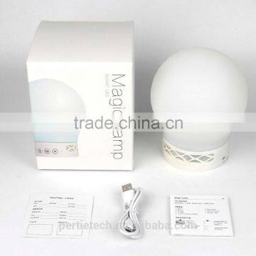Wireless Color Changing Fashion Led Music Table Lamp With Bluetooth Speaker and Touch Responsive photo-6