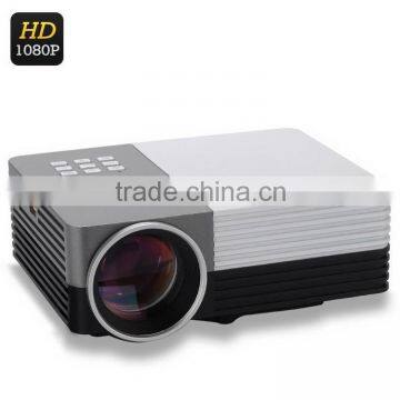 100" Portable Mini Hd LED Projector Cinema Theater,Support PC Laptop HDMI VGA Input and SD+USB+AV Input,for iphone,galaxy,GM50