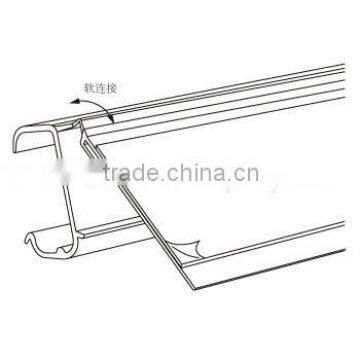 Clear Plastic Shelf Label Holder With Foam Tape for Supermarket photo-3