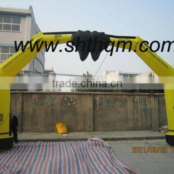 well finished outdoor event inflatable arch/ entrance arch for advertisement