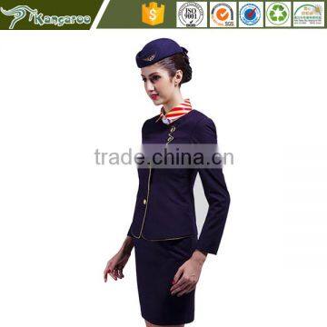 New Arrival Factory Direct Workwear Stewardess Uniforms