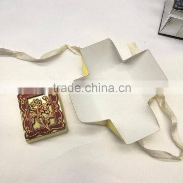 Factory Direct Sale Exquisite Arabic Stamping Wooden Candy Box/baby Carriage Favor Boxes photo-5