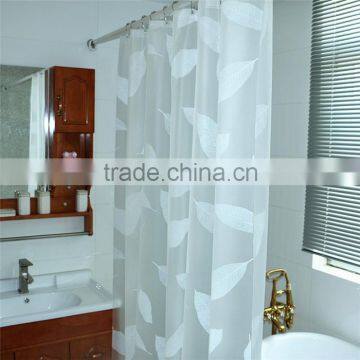 PP bath shower curtain custom printed shower curtain
