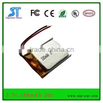 502030 lithium polymer battery 3.7v 180mah for SYMAS105/S107G/S108 WLv319/v398v/388/s977/s009