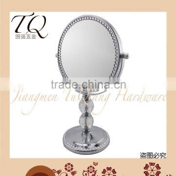 cosmetics mirrors with diamond stone