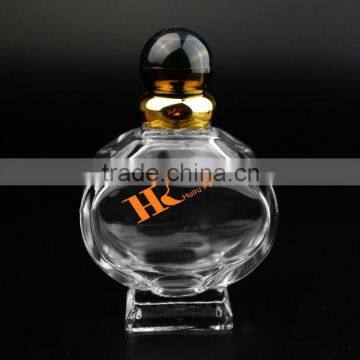 Middle Asia Style perfume bottle transparent glass bottle