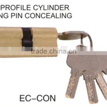 EURO PROFILE BRASS CYLINDER SEALING PIN CONCEALING