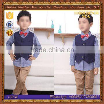 2016 custom formal childrens uniform clothing sets