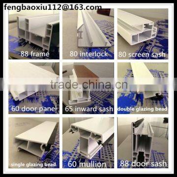 Best Selling Plastic Products/upvc Profiel for Window and Door