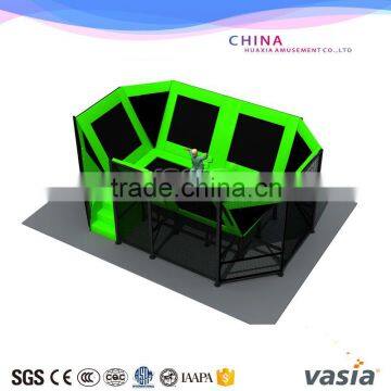 2016 very cheap indoor playground equipment of trampoline for hot sale