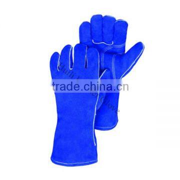 protection and dexterity safety cow skin leather mig welding gloves