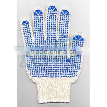 PVC DOTTED HAND GLOVES for Hand Protection(SSS-0499)