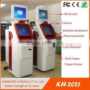 hotel lobby kiosk/hotel touch screen kiosk/hotel check in and check out kiosk/hotel advertising kiosk