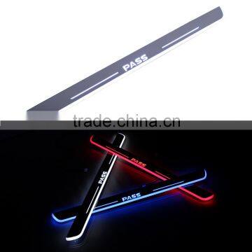 2Pcs Car LED Flash Door Sill Moving Scuff Plate Light Panel Front Door For America VW Volkswagen Passat B7 2012-2016                        
                                                Quality Choice