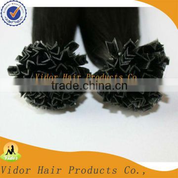 Indian Remy Hair Hair Extensions V Tip Hair Extension