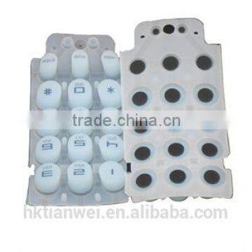 custom made silicone button rubber keypads